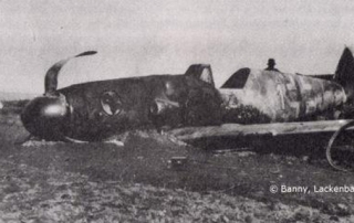 Abgeschossenes Flugzeug, Draßburg