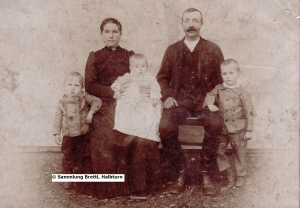 Familie aus Halbturn 19. Jahrhundert