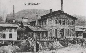 Das Antimonbergwerk in Goberling. 