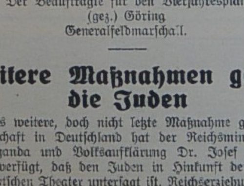 Schulbesuchsverbot für jüdische Kinder