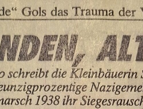 Gols und seine alten Wunden