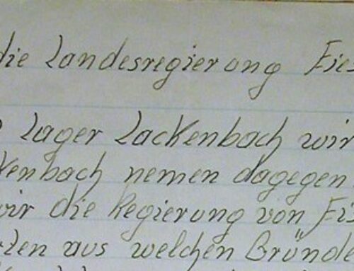 Lackenbacher Häftlinge fordern Gleichberechtigung